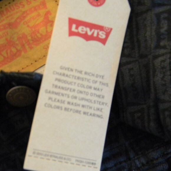 LEVI’S ― Boys Classic Fit Trucker Denim Jean Jacket Printed Multiple Sizes NWT - Picture 5 of 5